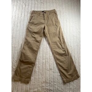 American Eagle Mens Khaki Pants Original‎ Boot Extreme Flex Casual 26x28